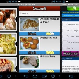 Ricette Italiane PRO, la migliore App per Android in tema di Ricette