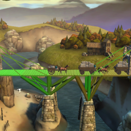 Bridge Constructor Medioevo – Costruisci il ponte perfetto – Download